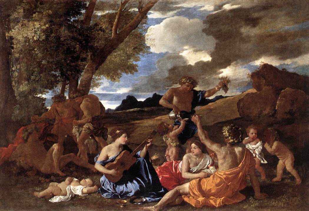 POUSSIN, Nicolas Bacchanal: the Andrians af